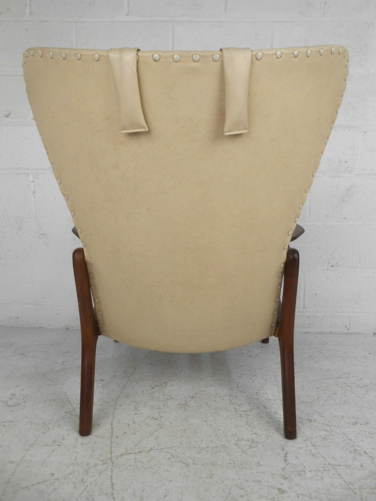 Mid-20th Century Mid-Century Modern Adrian Pearsall Wingback Armchair For Sale