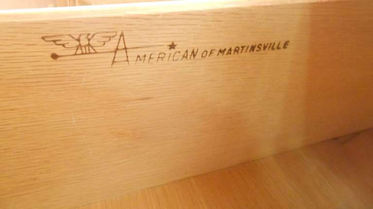 American of Martinsville Mid Century Modern Dresser 2