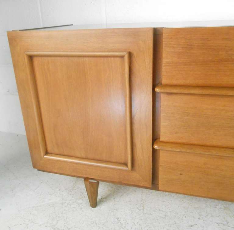 Walnut American of Martinsville Mid Century Modern Dresser
