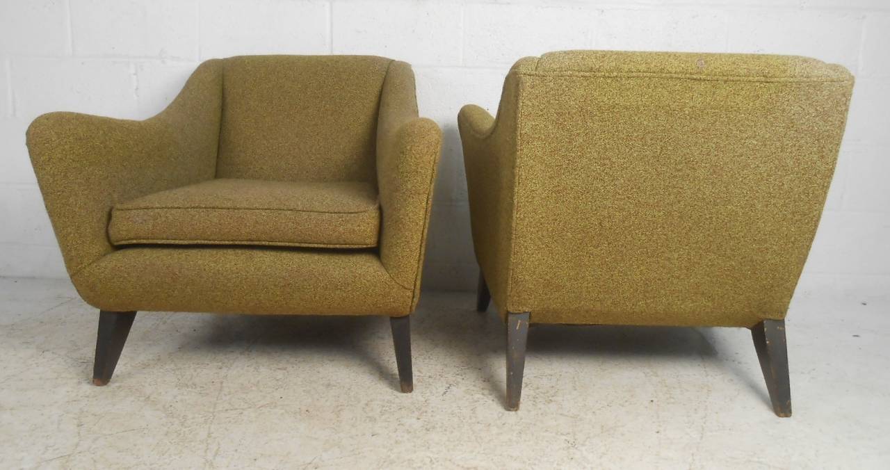 Mid-Century Modern Scandinavian Modern Lounge Chairs
