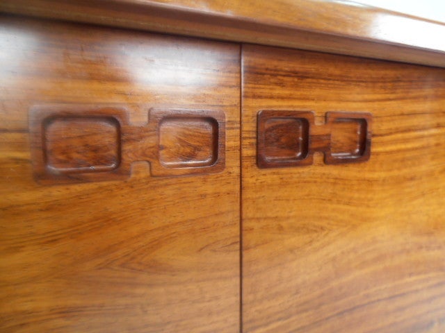 Danish Modern Rosewood Server by N. O. Moller 3