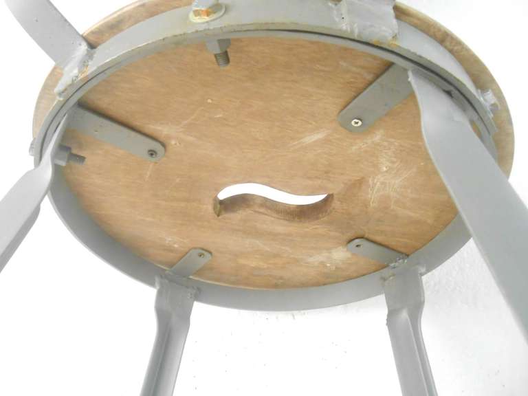 PAIR - Industrial Counter Stools 1