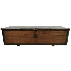 Industrial Metal Oak Ammo Trunk