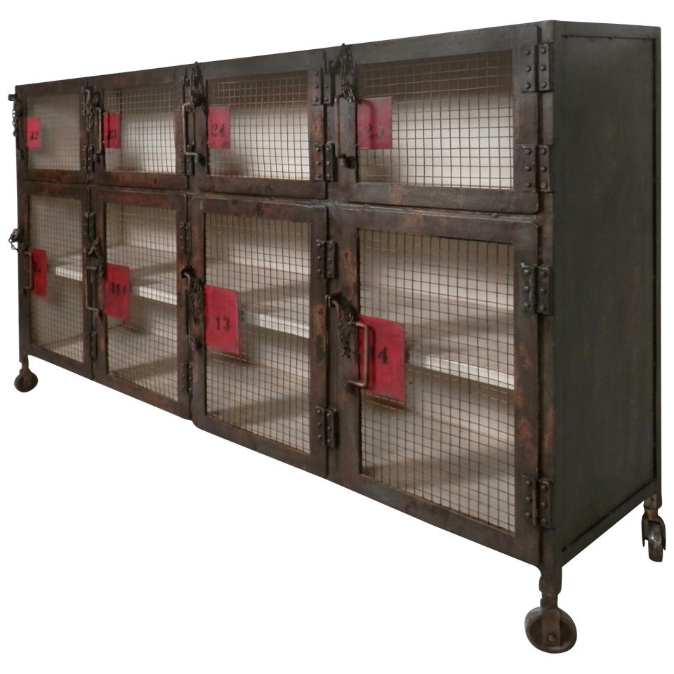Heavy Industrial "Coupe" Style Cabinet