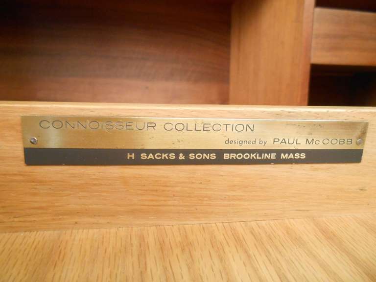 Walnut Paul McCobb Connoisseur Collection Dropfront Desk