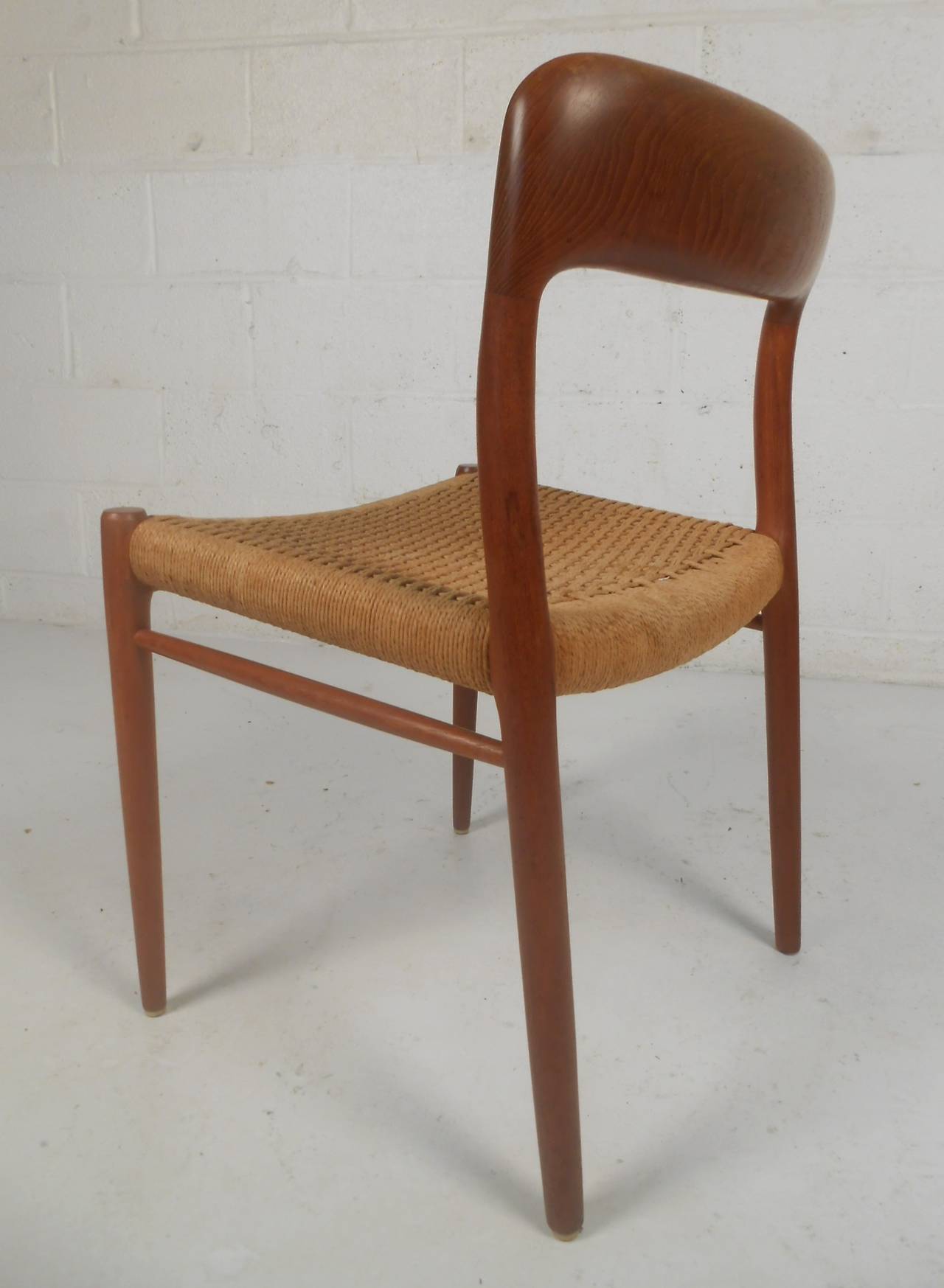 Mid-20th Century Mid-Century N. O. Moller Danish Dining Chairs