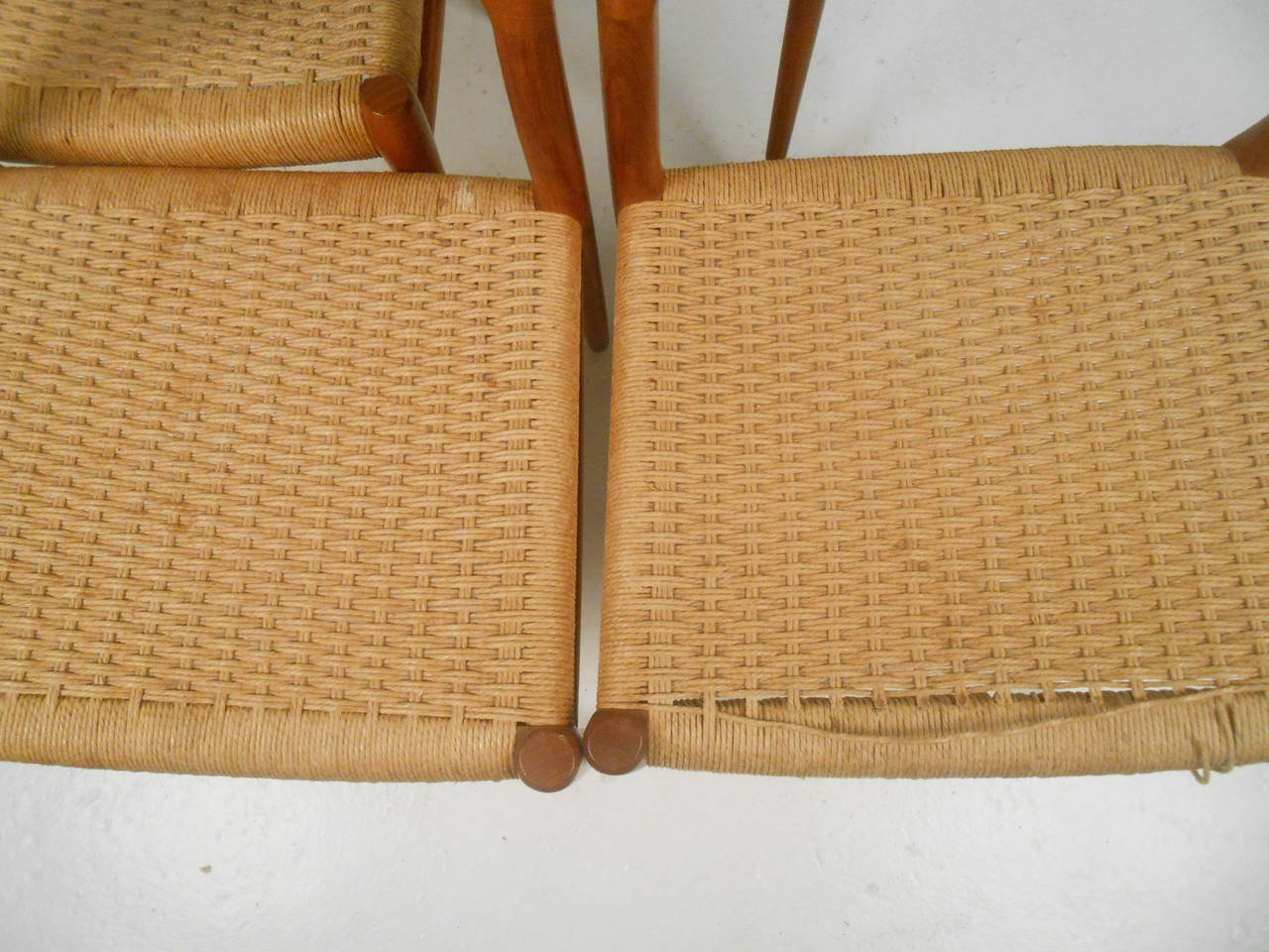 Mid-Century N. O. Moller Danish Dining Chairs 3