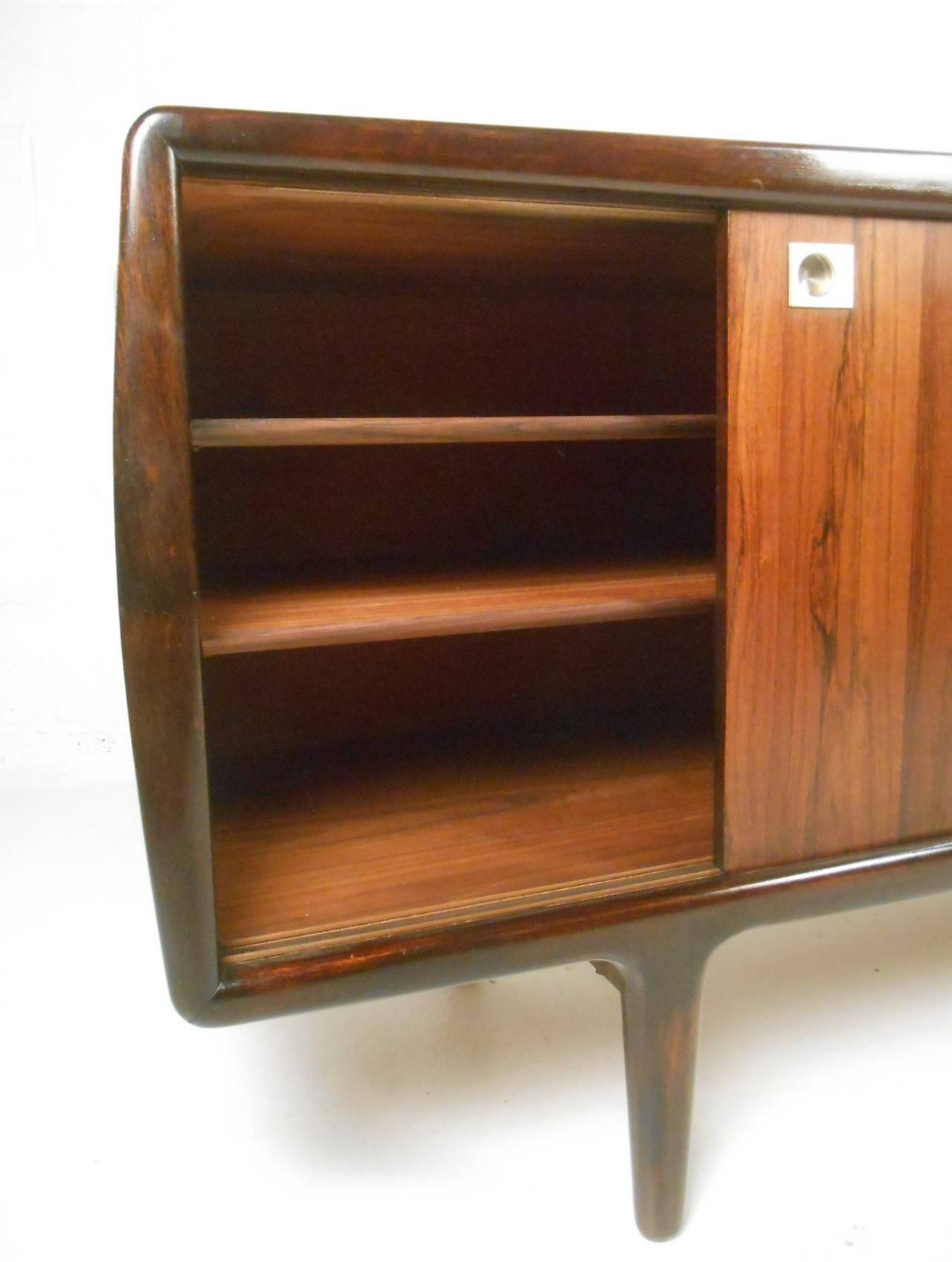 Danish Mid-Century H. P. Hansen Rosewood Sideboard