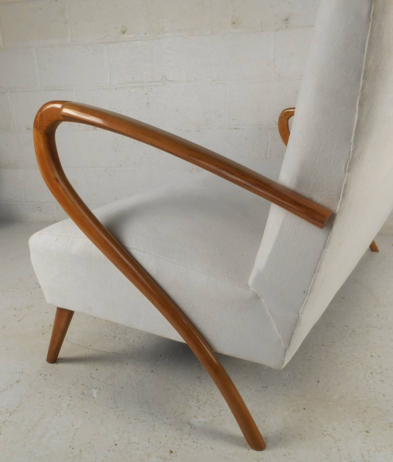 Upholstery Italian Modern Sofa after Paolo Buffa