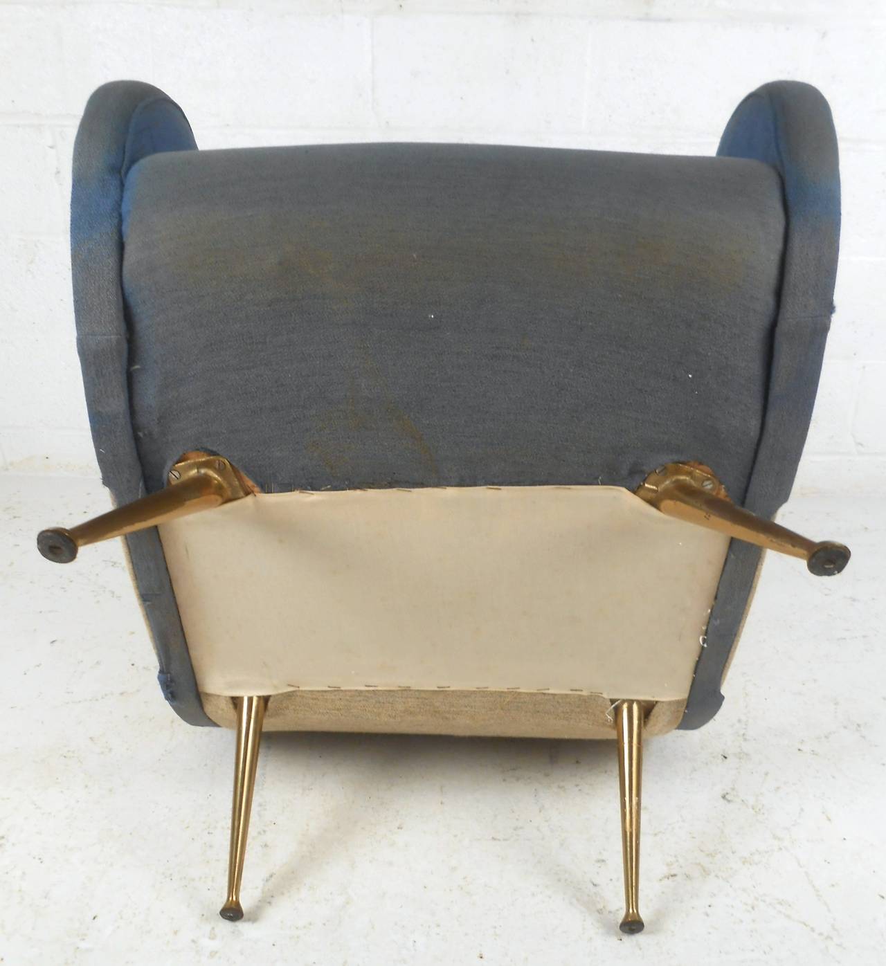 Pair of Mid-Century Modern Italian Chairs in the Style of Marco Zanuso 5