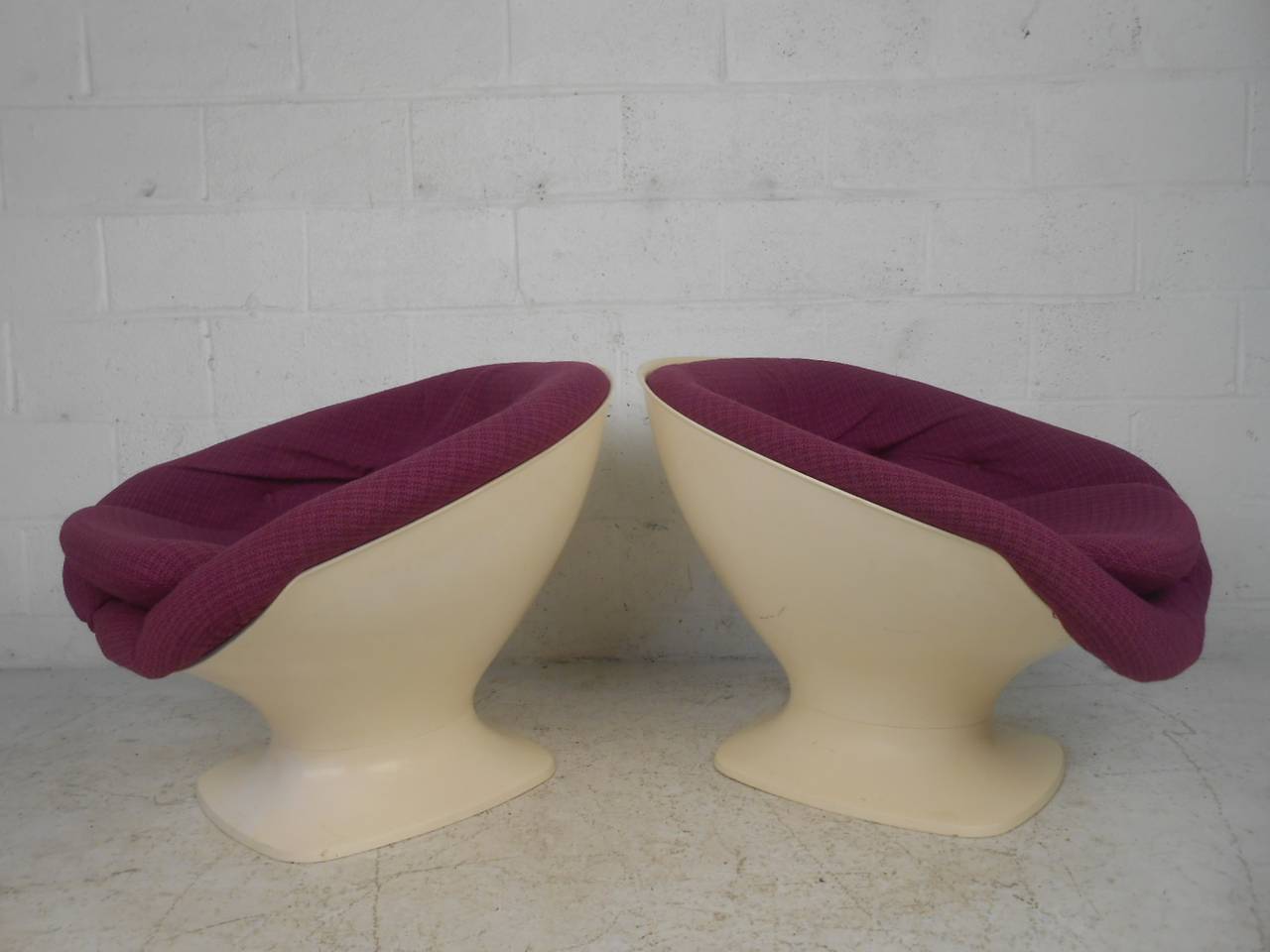 Mario Brunu Style Shell Chairs In Good Condition In Brooklyn, NY