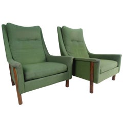 Selig Monroe Mid-Century Lounge Chairs