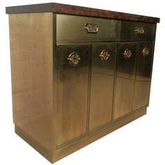 Stunning Brass Server By Mastercraft