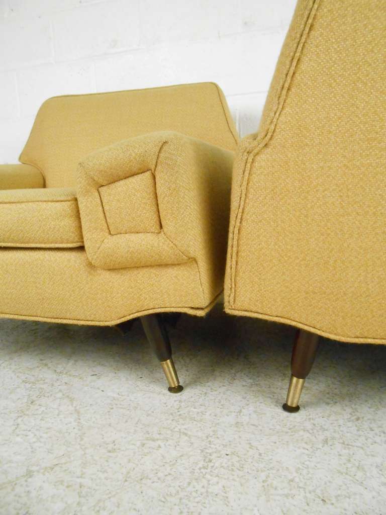 Stylish Art Deco Club Chairs 1