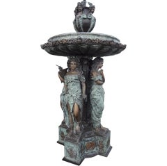 Bronze "Four Ladies" Fountain