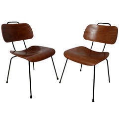 Vintage Eames Style Bentwood Chairs