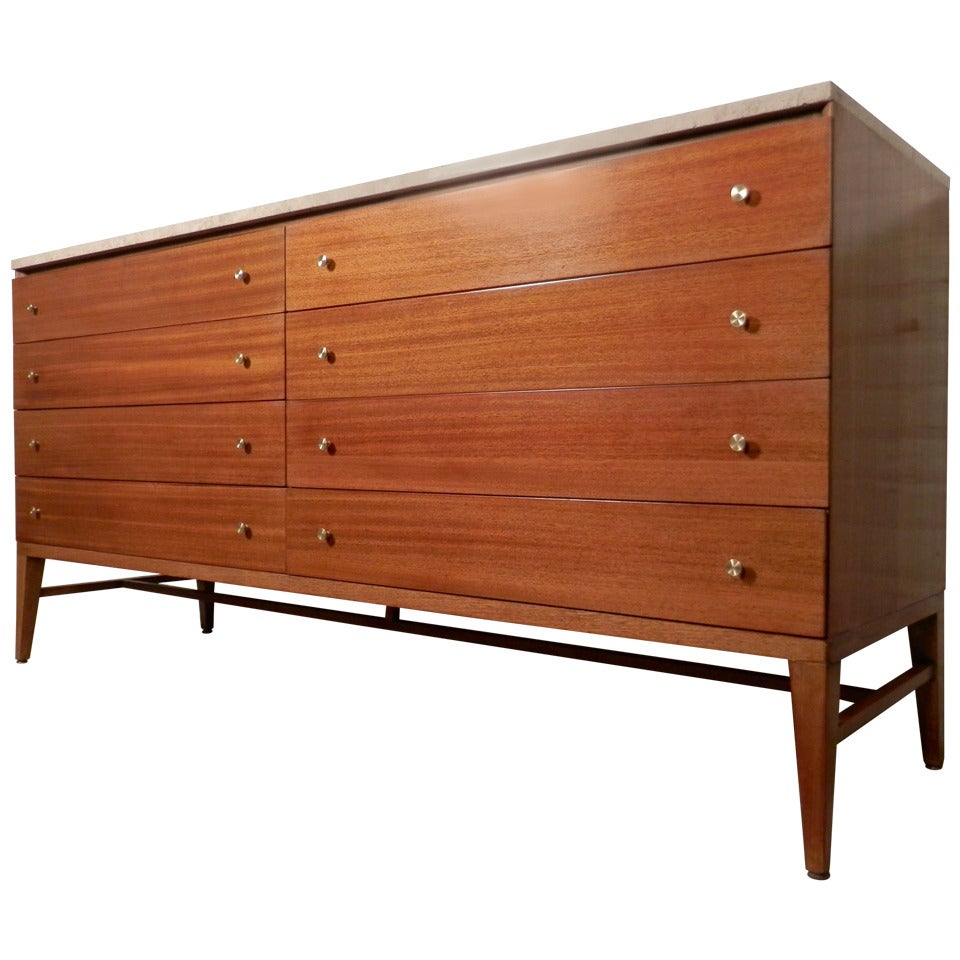 The Irwin Collection Mid Century Modern Dresser By Paul McCobb