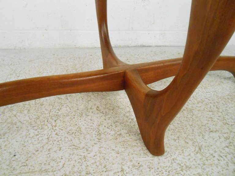 Adrian Pearsall Style Mid-Century Modern Coffee Table For Sale 1