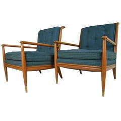 John Stuart Clingman for Widdicomb Mid-Century Modern Lounge Chairs 2