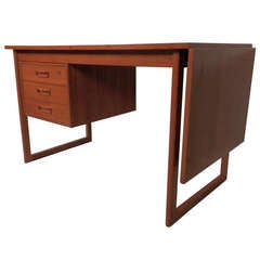 Vintage Danish Drop Leaf Desk