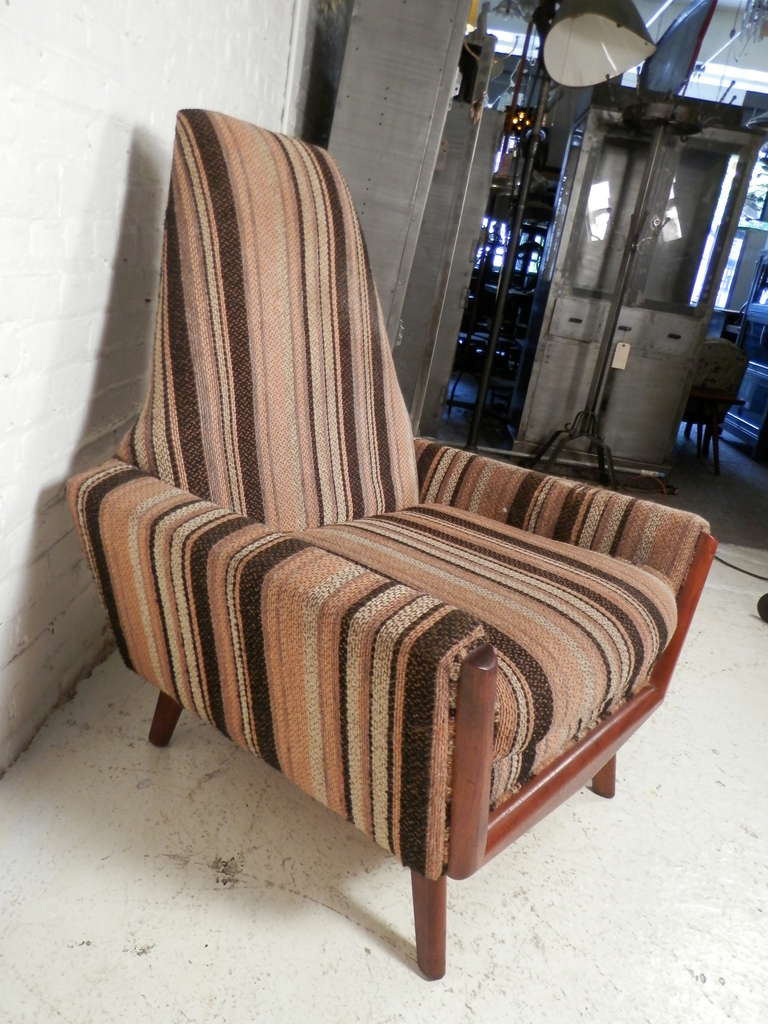 Adrian Pearsall Style Midcentury Armchair For Sale 1