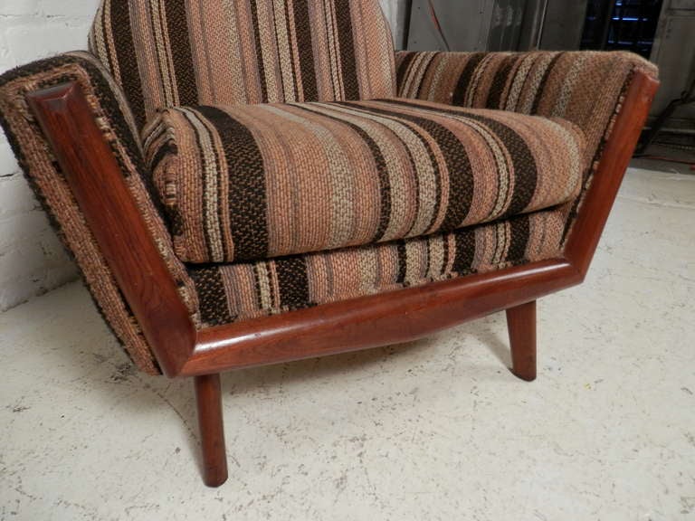 Adrian Pearsall Style Midcentury Armchair For Sale 2