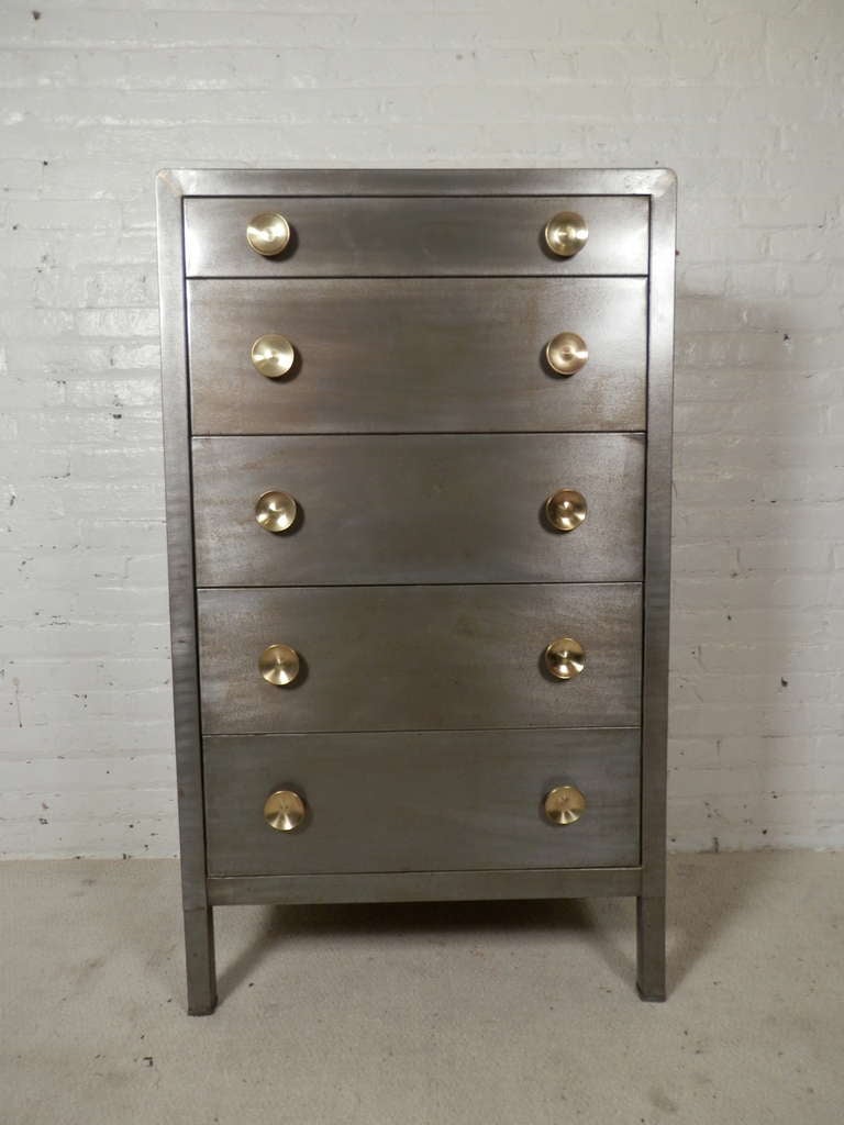 Vintage Simmons Dresser By Norman Bel Geddes In Excellent Condition In Brooklyn, NY
