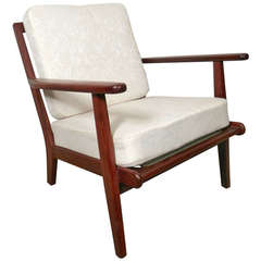 Petite Mid-Century Modern Danish Armchair