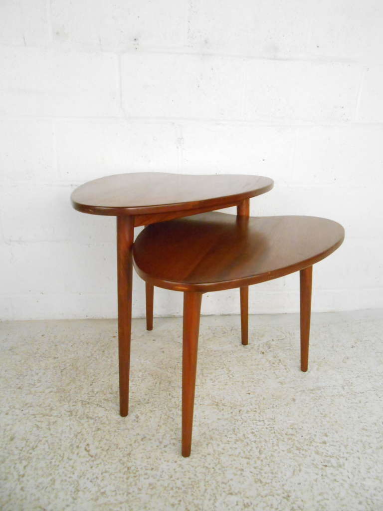 Pair of Mid-Century Modern Nesting Tables