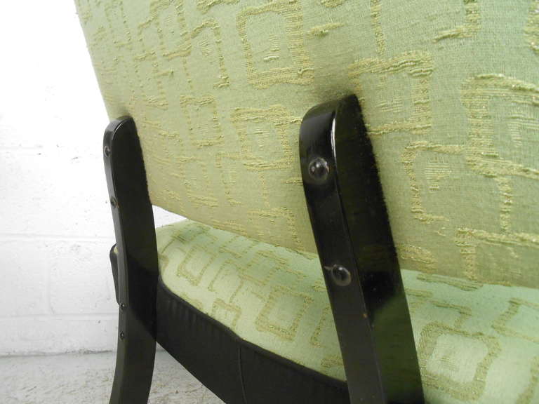 Upholstery Vintage Art Deco Slipper Chairs