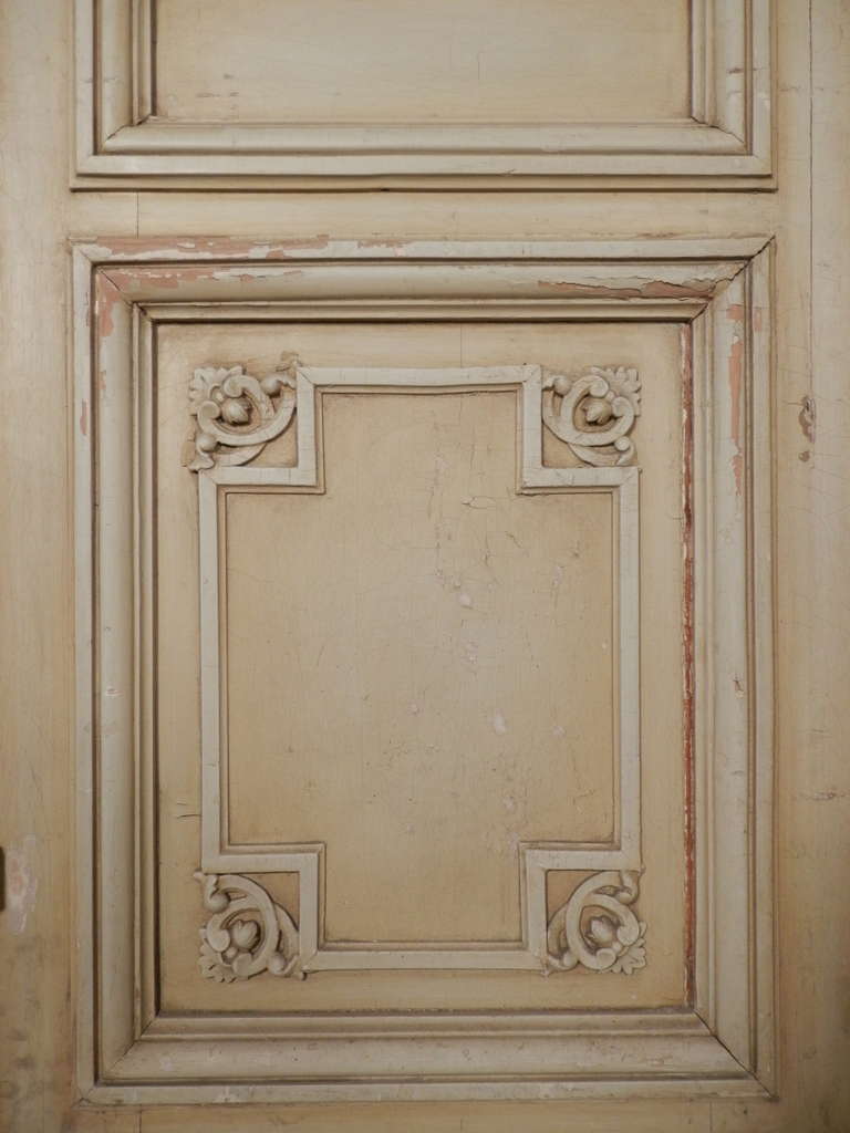 20th Century Set of Impressive Mid-Century Modern French Parlour Doors For Sale