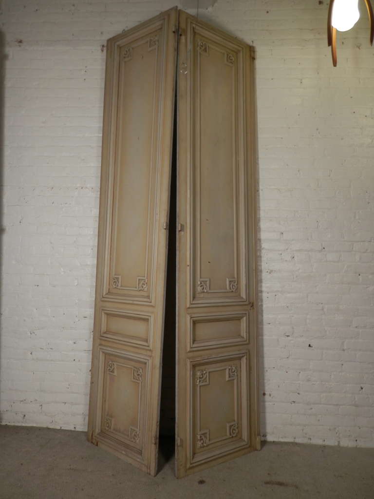 Set of Impressive Mid-Century Modern French Parlour Doors For Sale 3