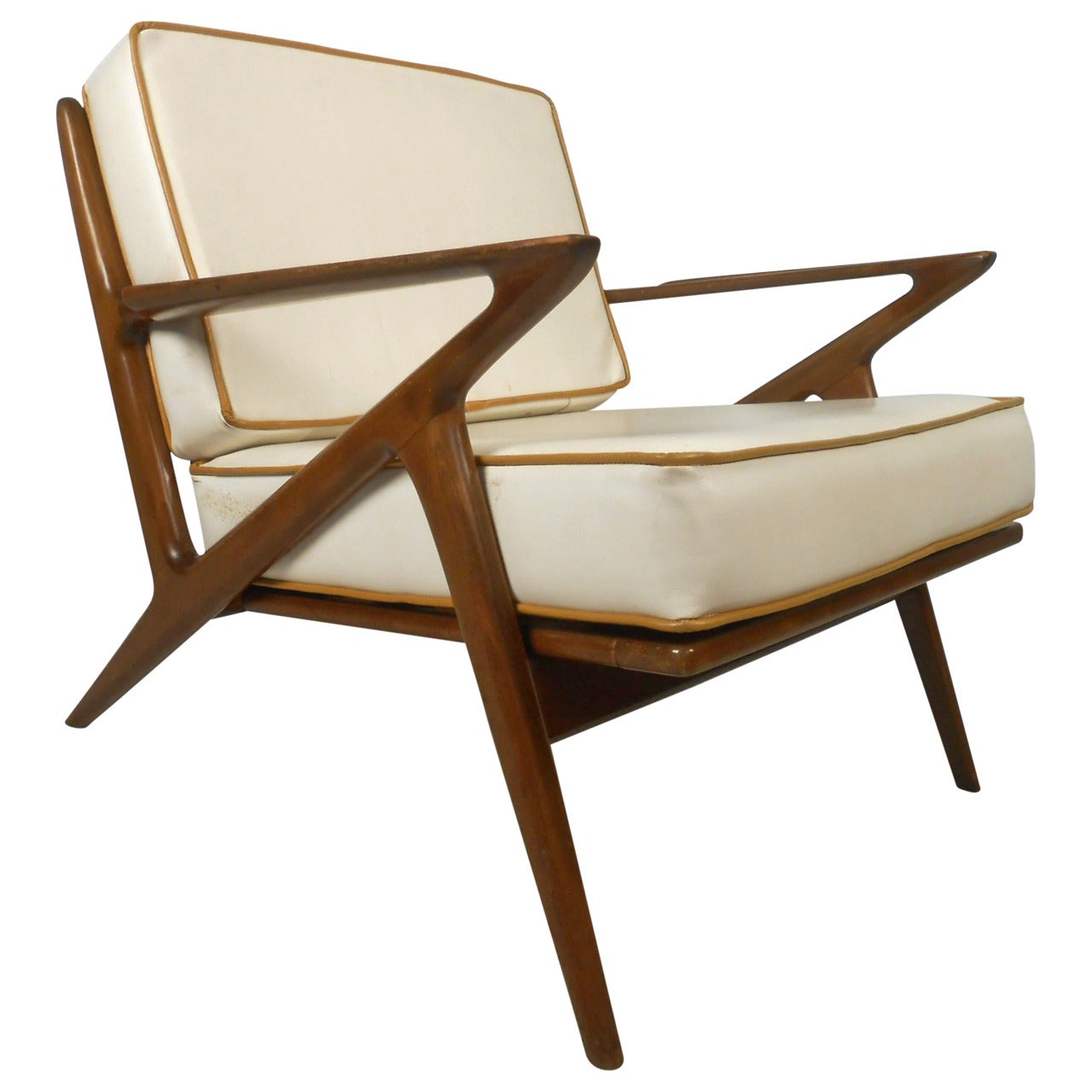Mid-Century Modern Poul Jensen Style Z chair
