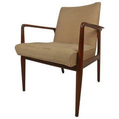 Vintage Stow & Davis Walnut Chair