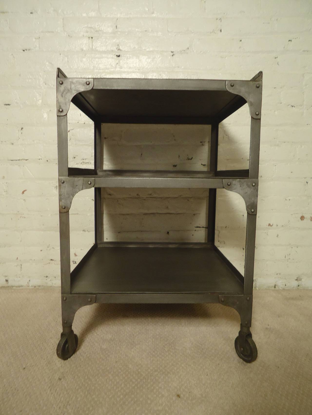 Industrial Metal Shelving For Sale at 1stDibs metal shelving for sale