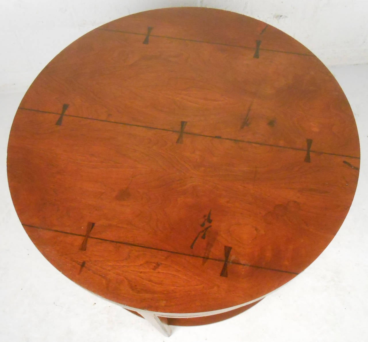 two tier round coffee table