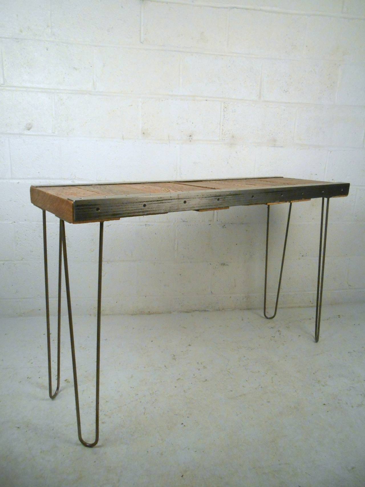 console table hairpin legs