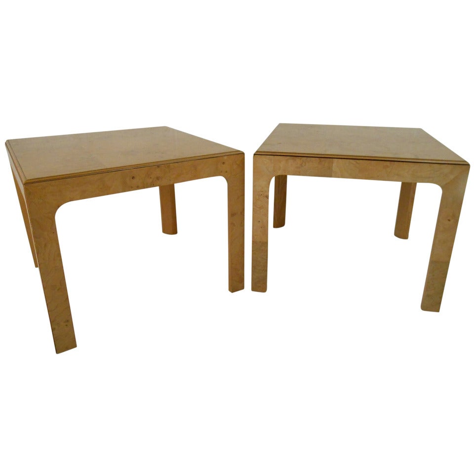 Henredon Parsons Style Side Tables