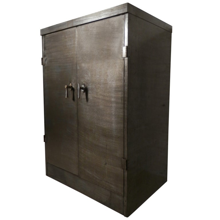 Heavy Duty Industrial Metal Cabinet For Sale At 1stdibs
