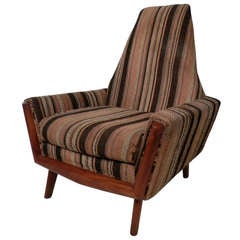 Adrian Pearsall Style Mid-Century Arm Chair 5