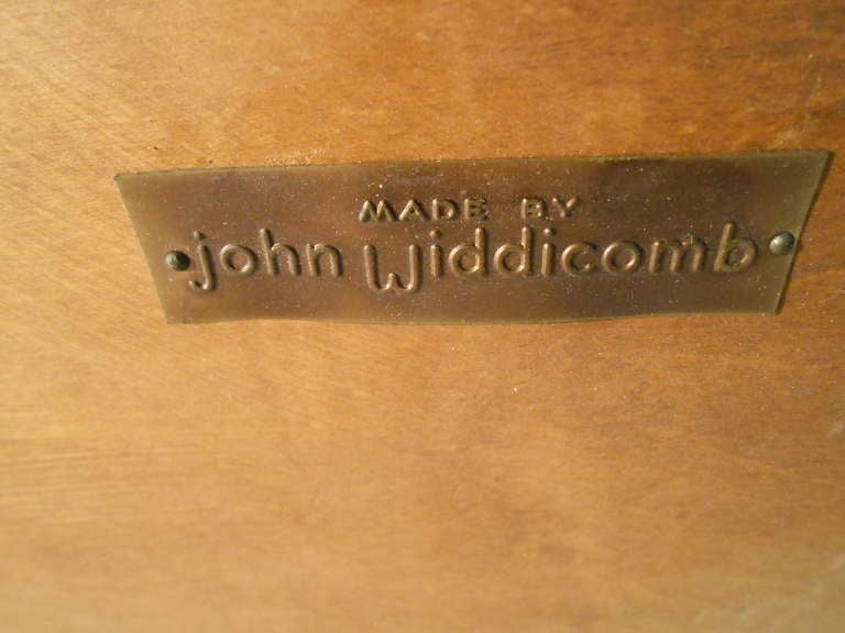 Ash Mid-Century Modern John Widdicomb Coffee Table
