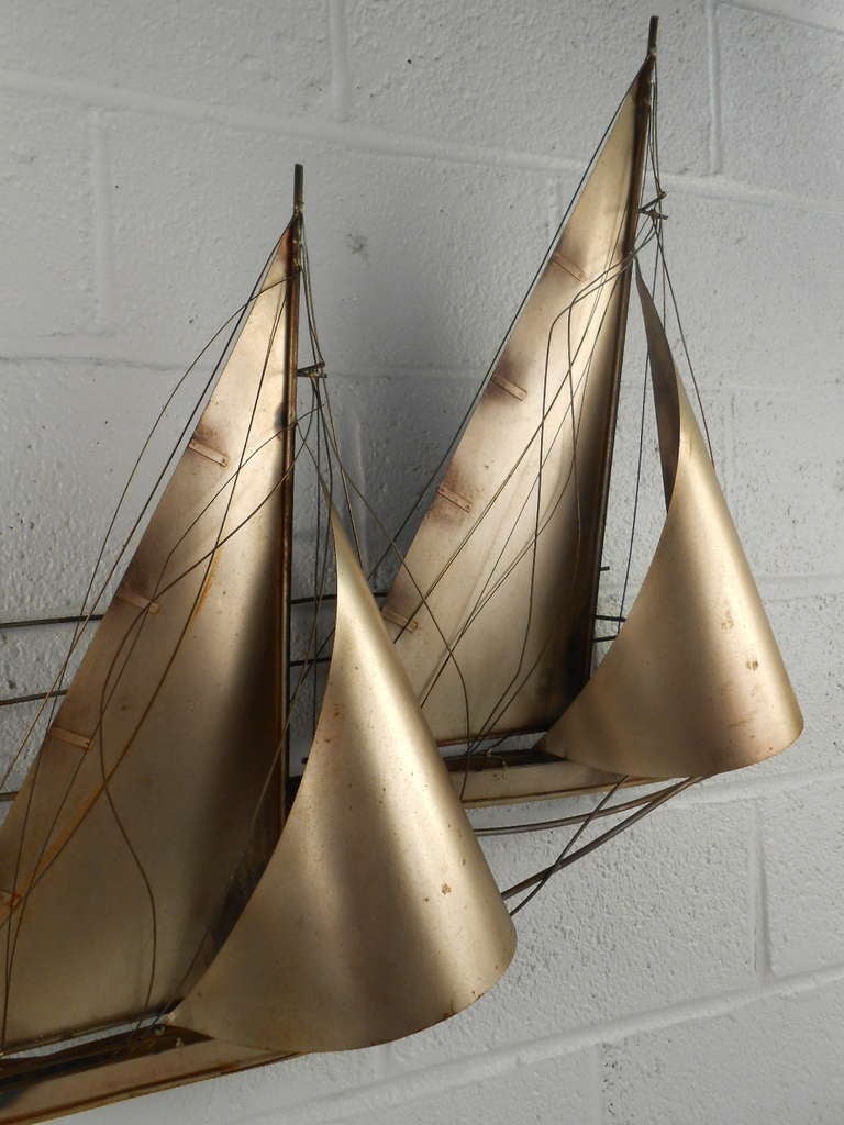 c jere sailboat sculpture