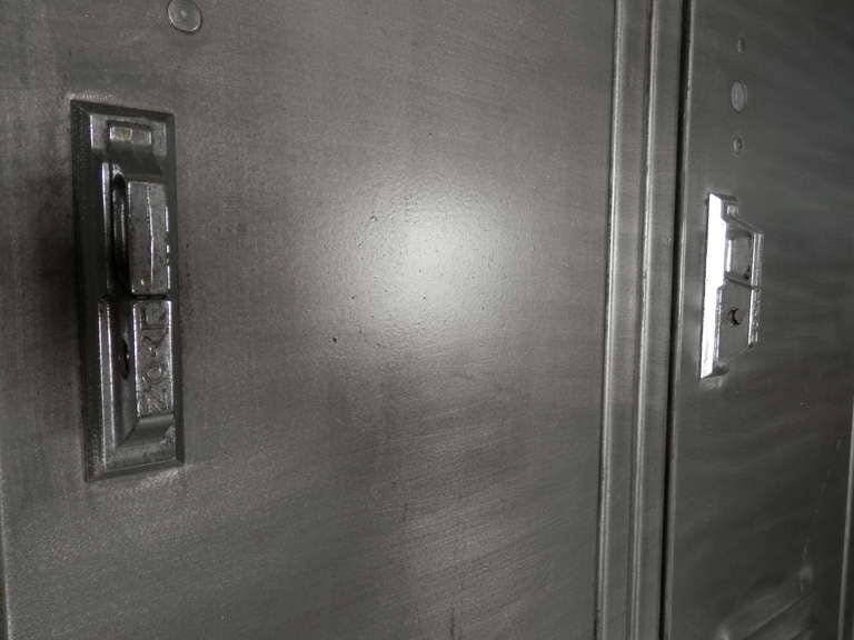 vintage metal lockers