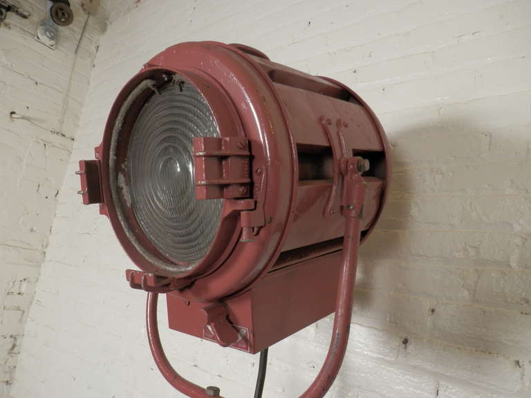 Industrial Mid-Century Modern Stage Lamp By Mole-Richardson Co.