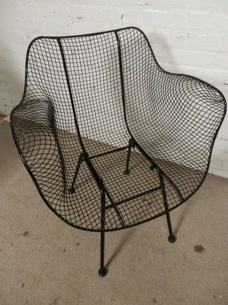 Mid-20th Century Set Of Six Mid Century Modern Sculptura Chairs By Russell Woodard