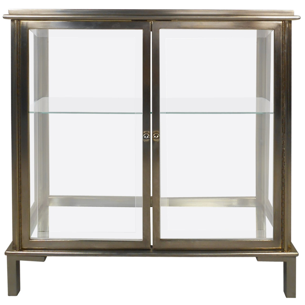 Midcentury Mastercraft Style Glass Display Cabinet