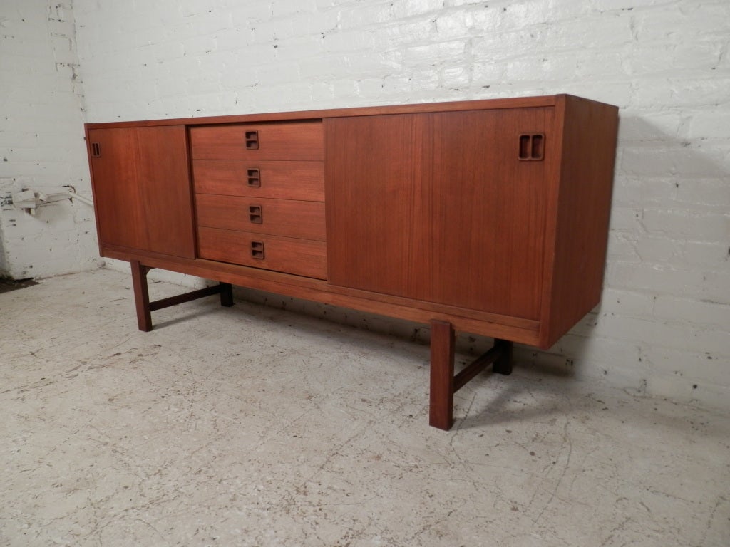 Vintage Danish Modern Teak Server