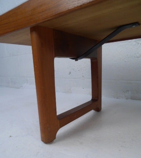 Teak Coffee Table by Bruksbo In Good Condition In Brooklyn, NY