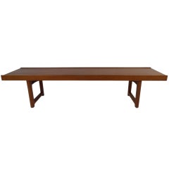 Danish Teak Bench by Bruksbo 3