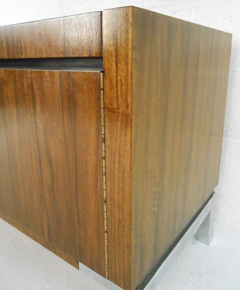 Late 20th Century Vintage Modern Rosewood Credenza